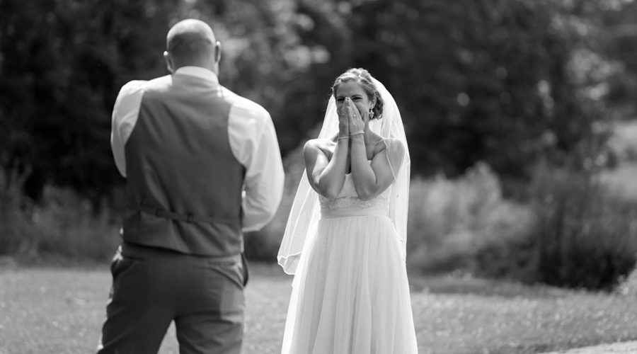 Barn on Bridge Wedding